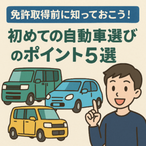 【免許取得前に知っておこう！】初めての自動車選びのポイント5選🚗金沢・野々市・白山【ガレージフィックス/garagefix】